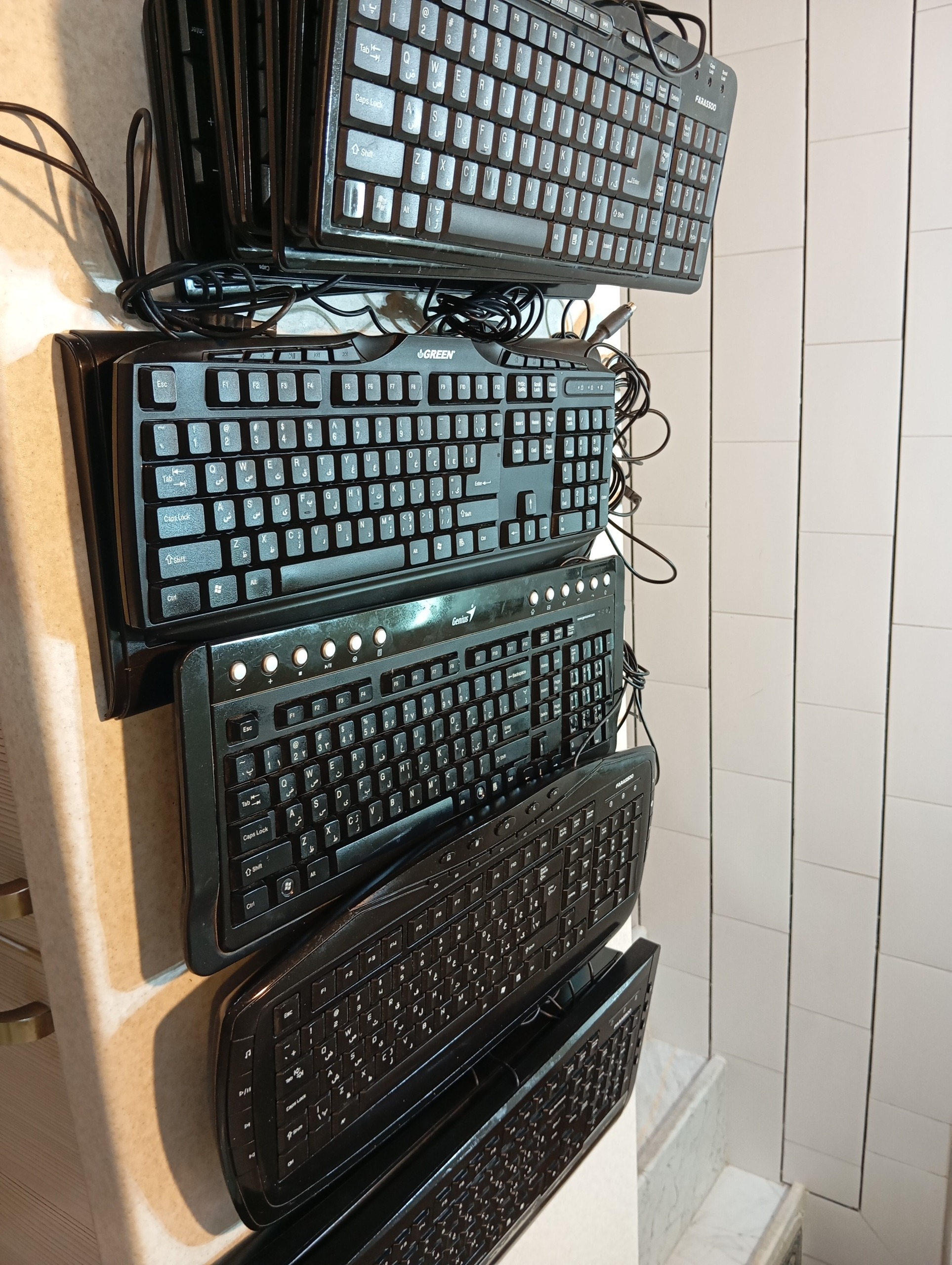 کیبورد در انواع مختلف