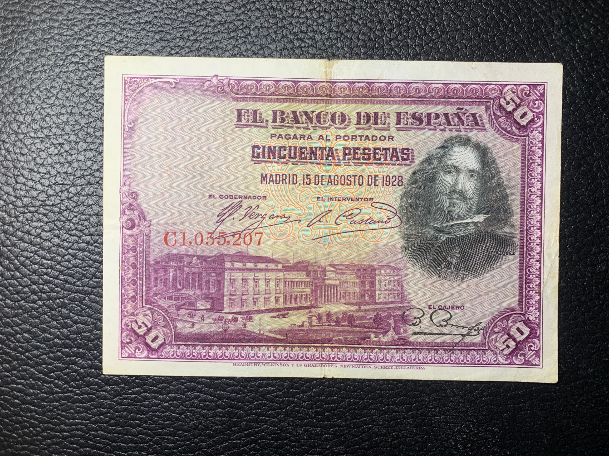 50 پزوتا اسپانیا 1928