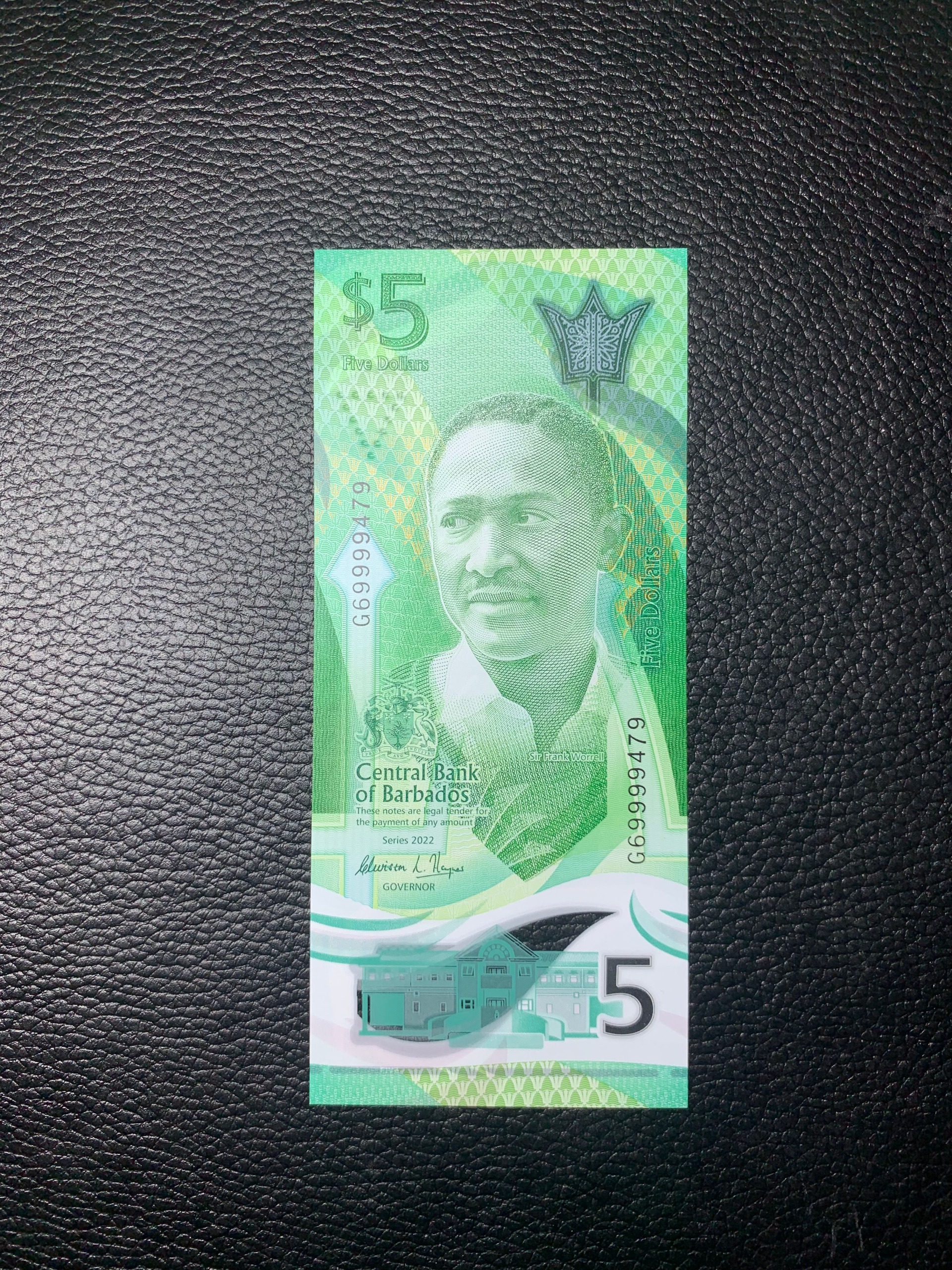 5 دلاری باربادوس 2022