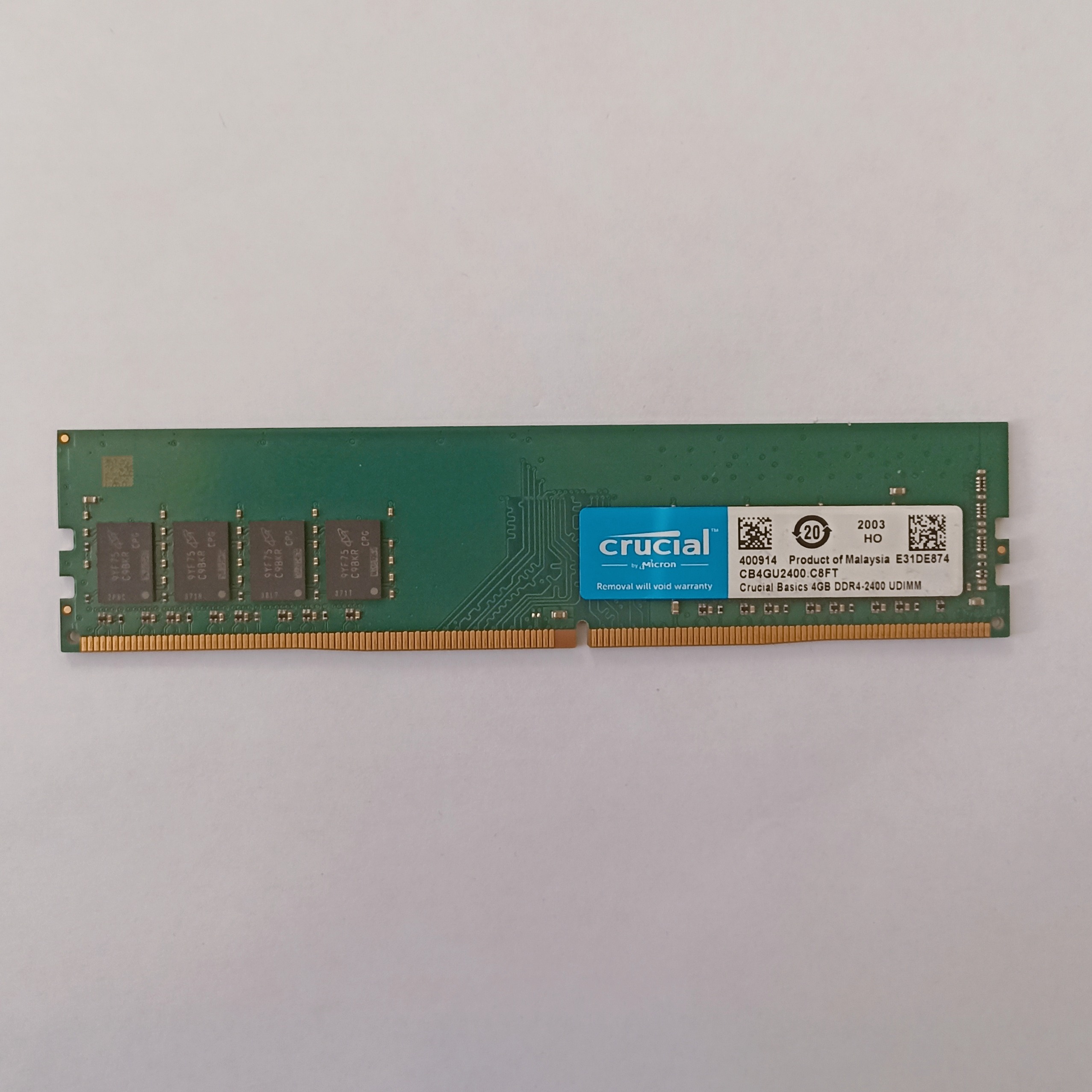 رم 4 گیگ ddr4 مارک Crucial