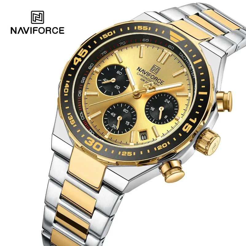 ساعت لاکچری مردانه نیوی فورس NAVIFORCE مدل 8049