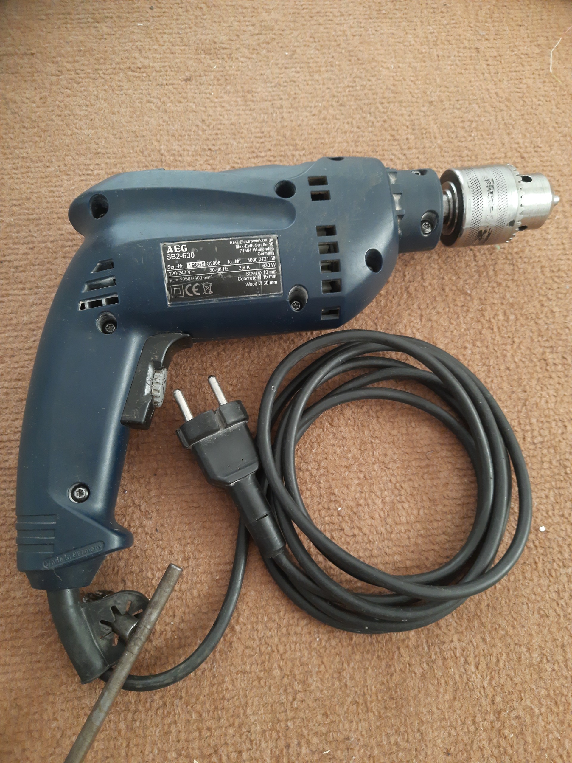 دریل چکشی آاگ آلمان مدل SB2-630