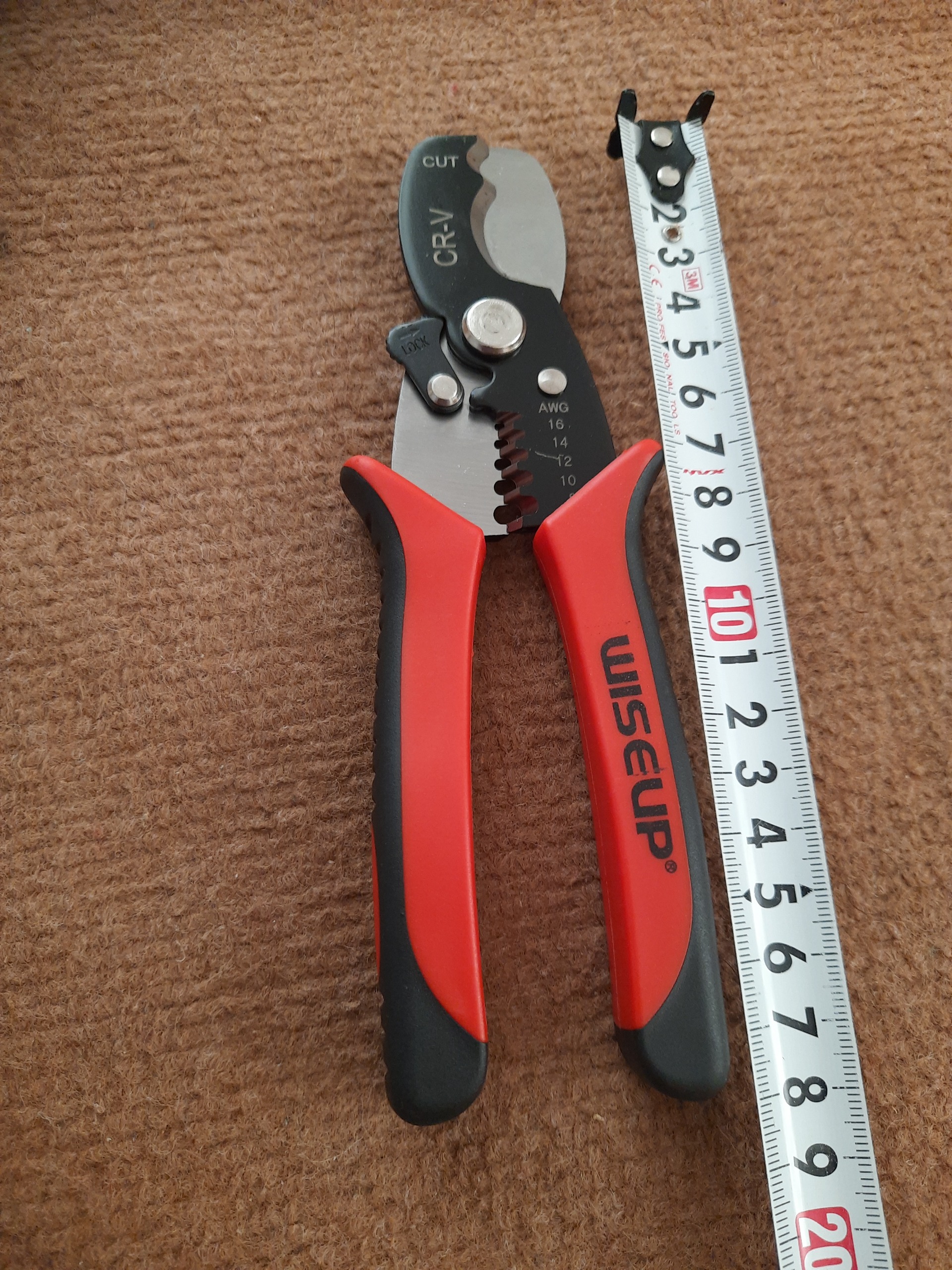 کابل بروسیم لخت کن 8 اینچ برندوایزآپ آکبندساخت چین