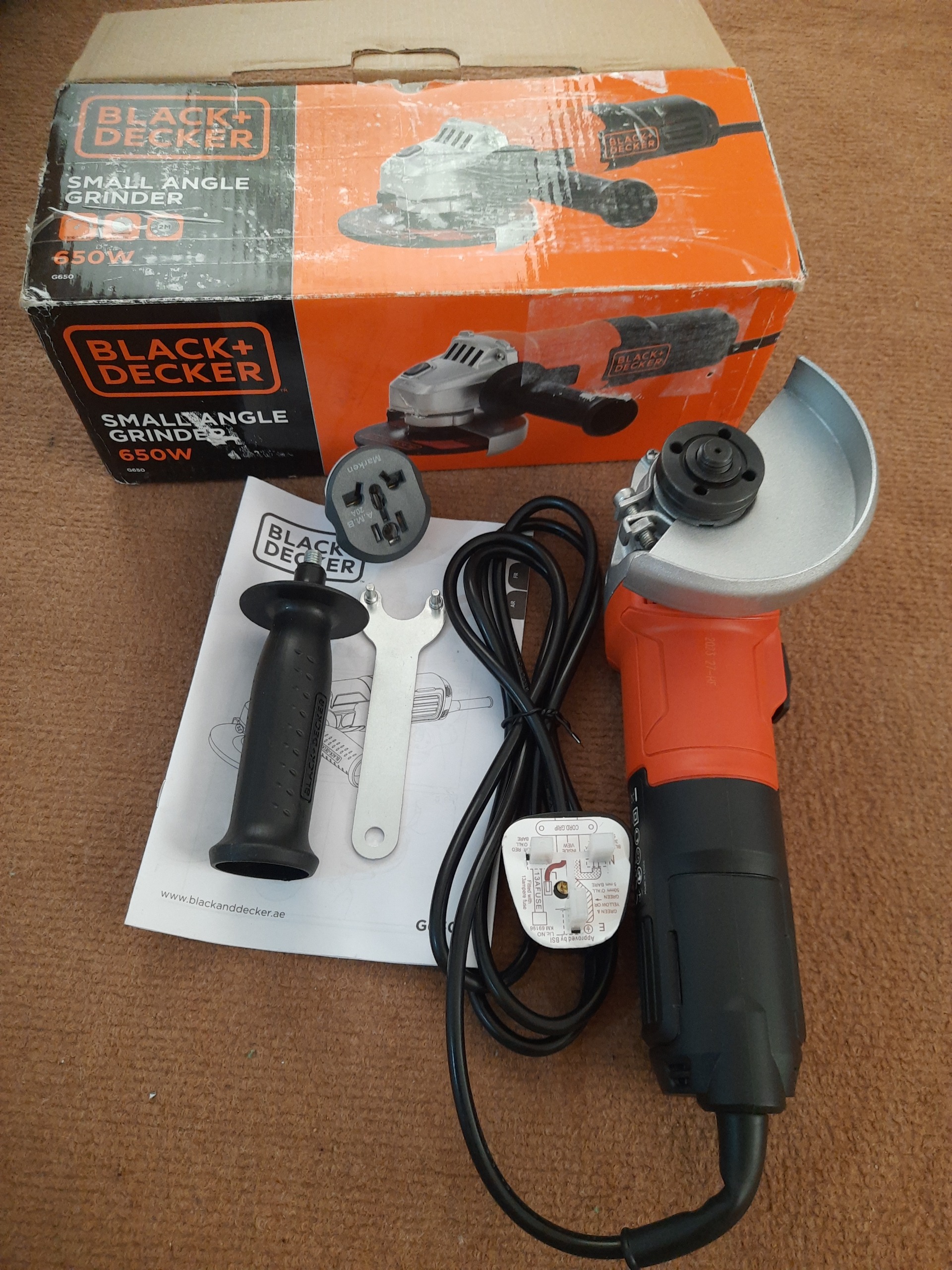 مینی فرز (بلک انددکر) مدل G650-B5 اصلی 650 وات