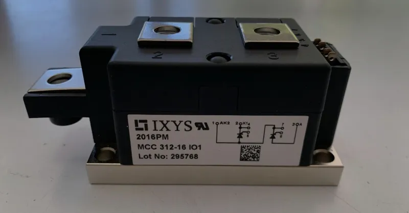 ماژول تریستور دوبل IXYS مدل MCC312-16IO1