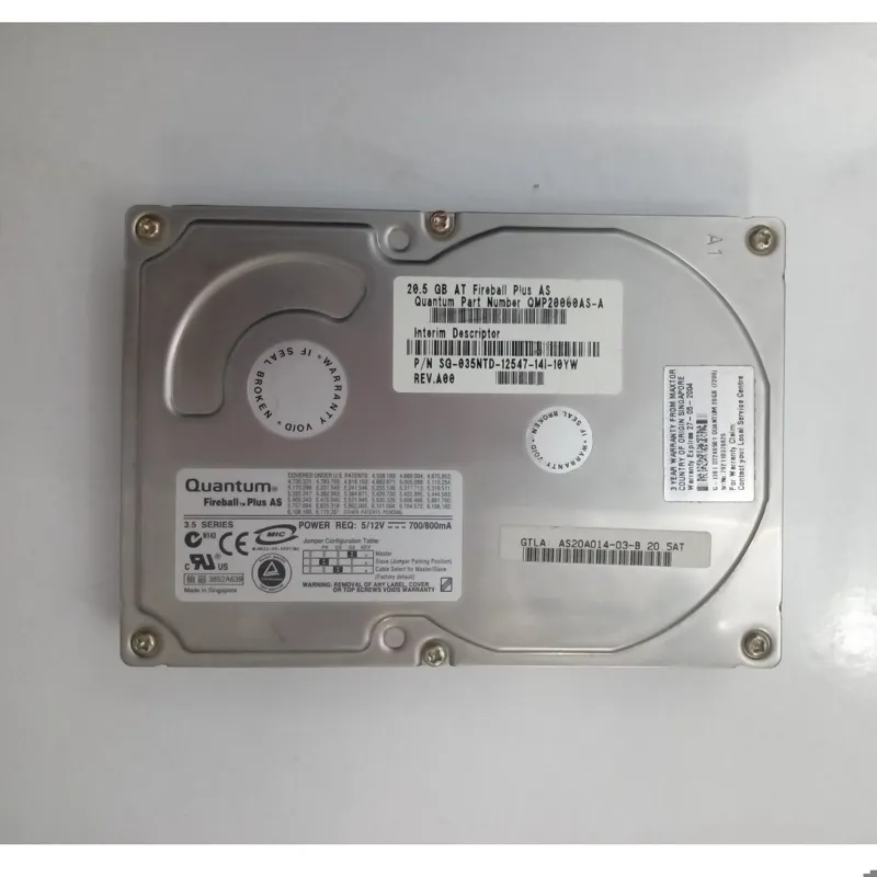 هارد کلکسیونی Quantum Fireball Plus AS 20.5GB