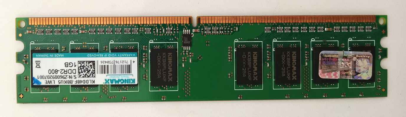 Ram 1G DDR2 800 Kingmax