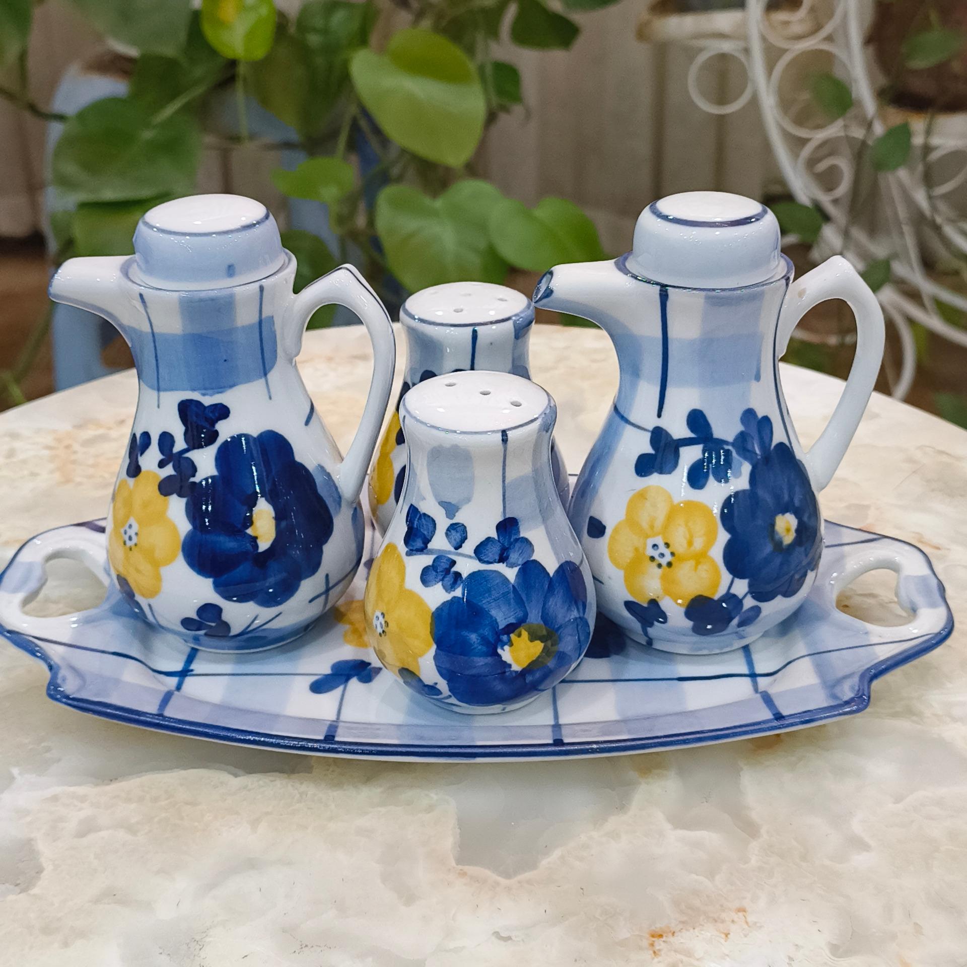 سرویس آبلیموخوری گل پنبه ای