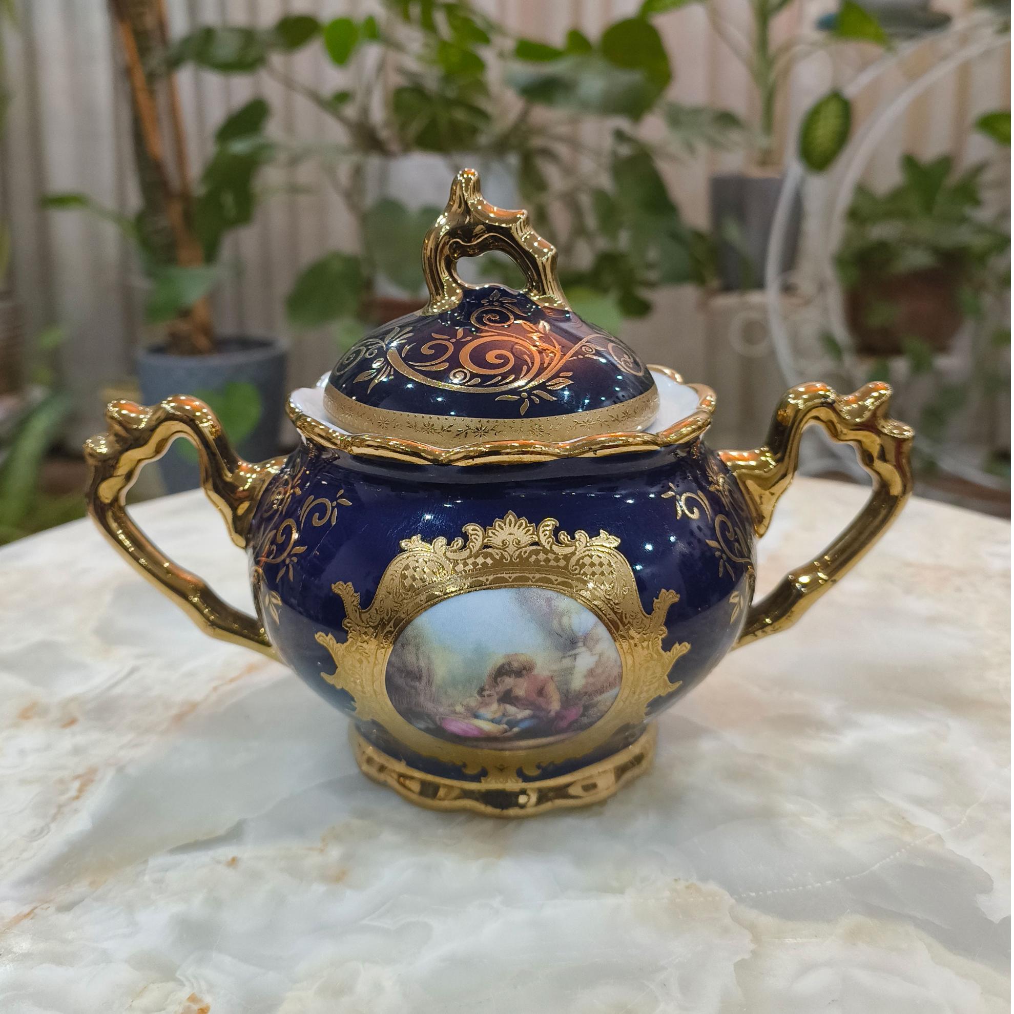 قندان سرمه ای لیلی مجنون پرکار