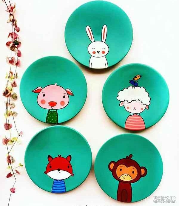 دیوار کوب سفالی 5 عددی