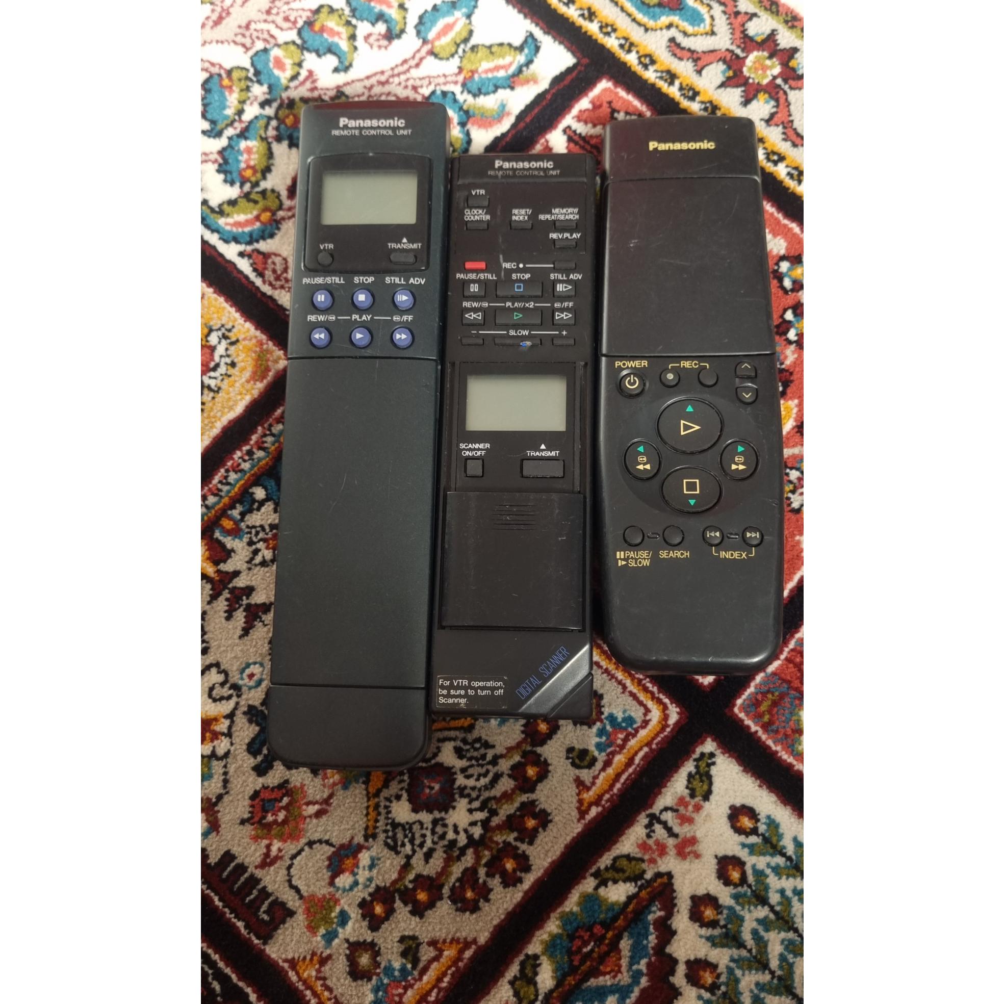 3عدد کنترل پاناسونیک سالم کارکرده بفروش میرسد