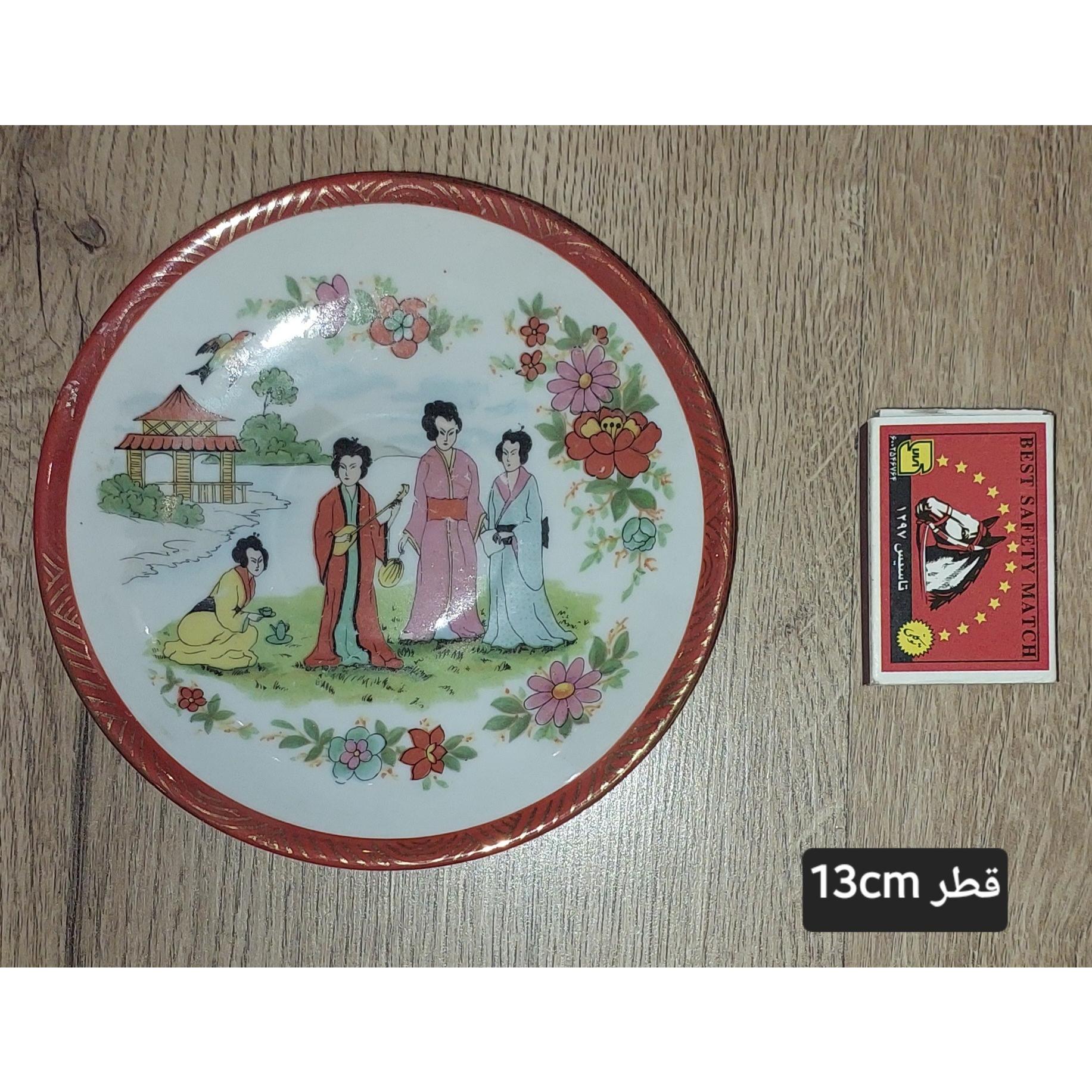 بشقاب دیوار کوب تک ژاپن