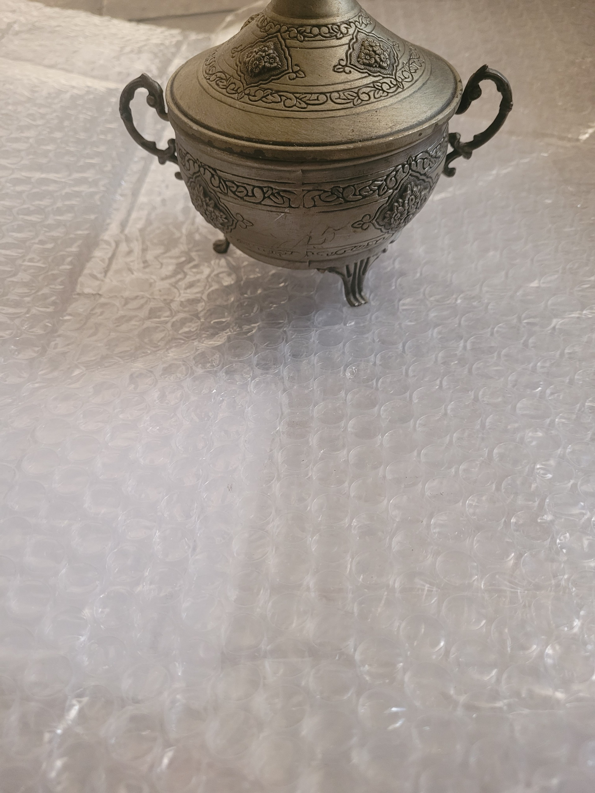 قندان نقره ای قدیمی