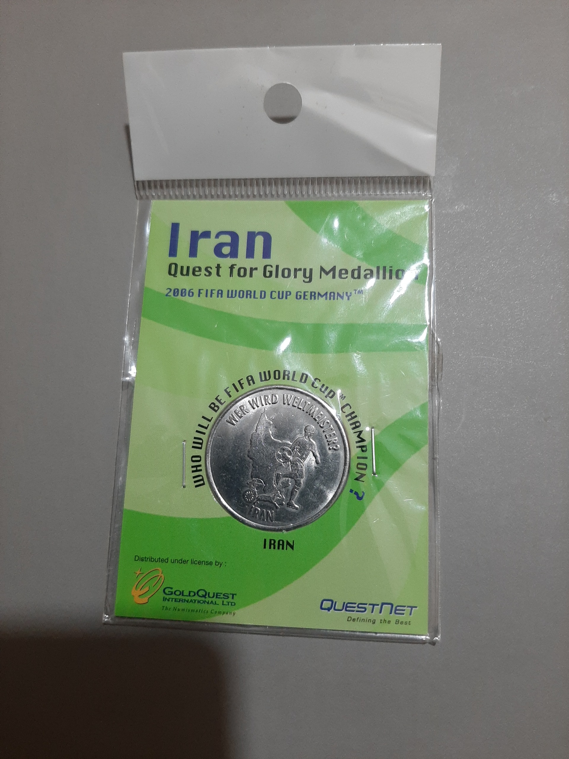 سکه یادبود ایران در جام جهانی 2006