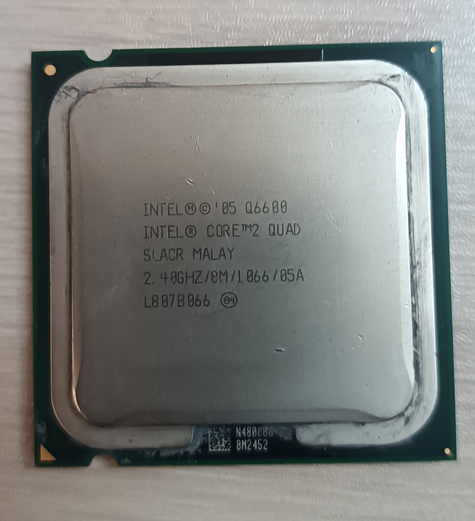 Cpu Q6600 سوکت 775