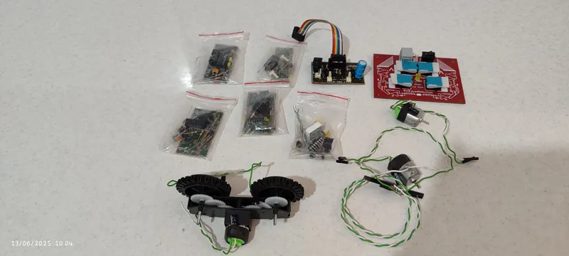 قطعات ساخت ربات(ارسال رایگان)