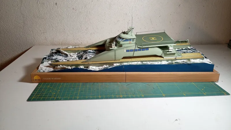 ماکت دکوری شناور ناظری