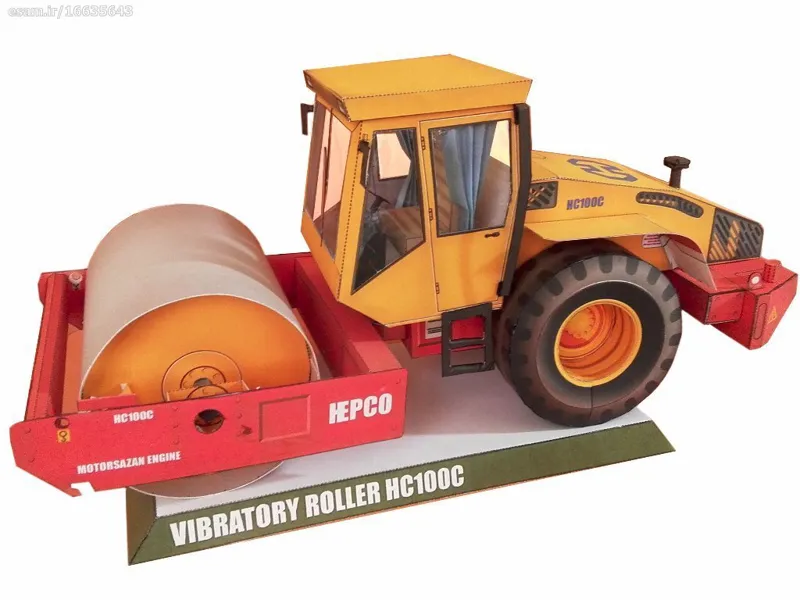 کیت ساخت ماکت غلتک HC100C شرکت هپکو