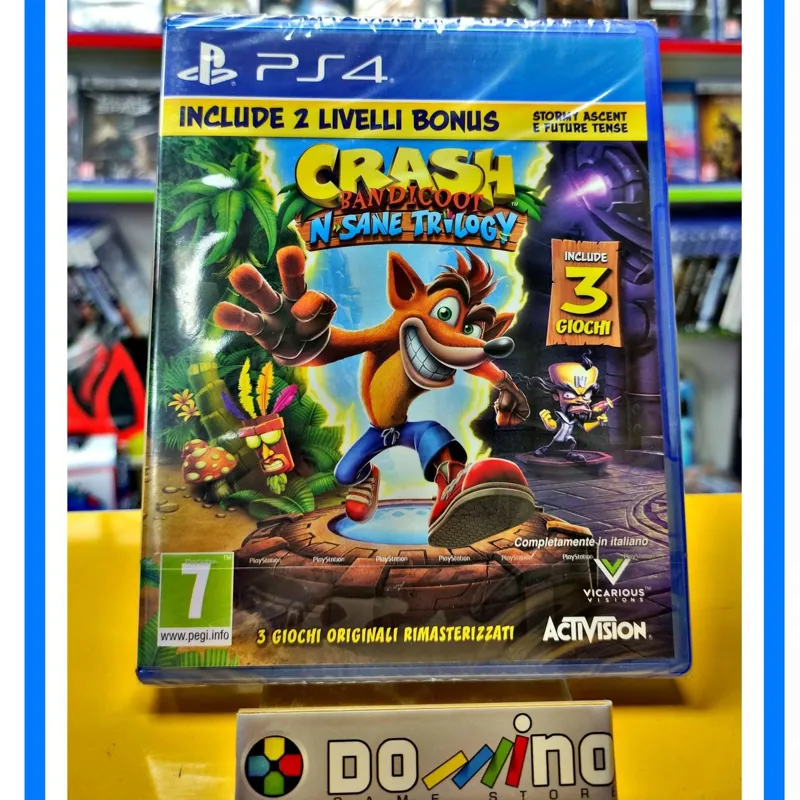 Crash Bandicoot N. Sane Trilogy آکبند پلمپ اصلی