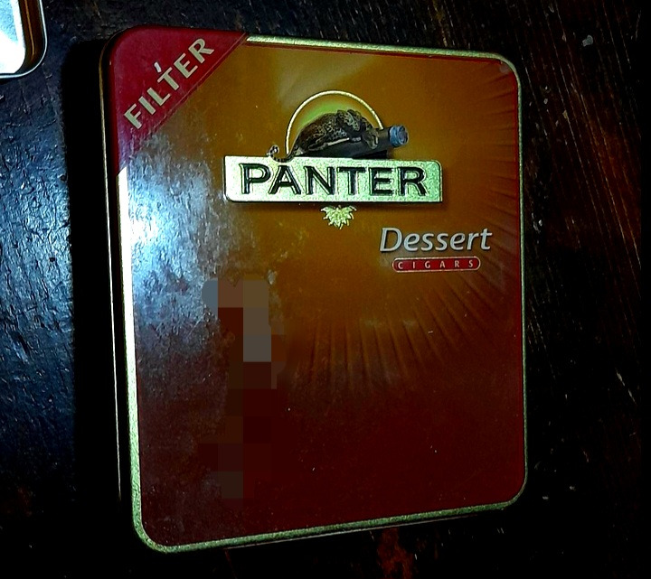 جاسیگاری قدیمی پنتر 3 عدد