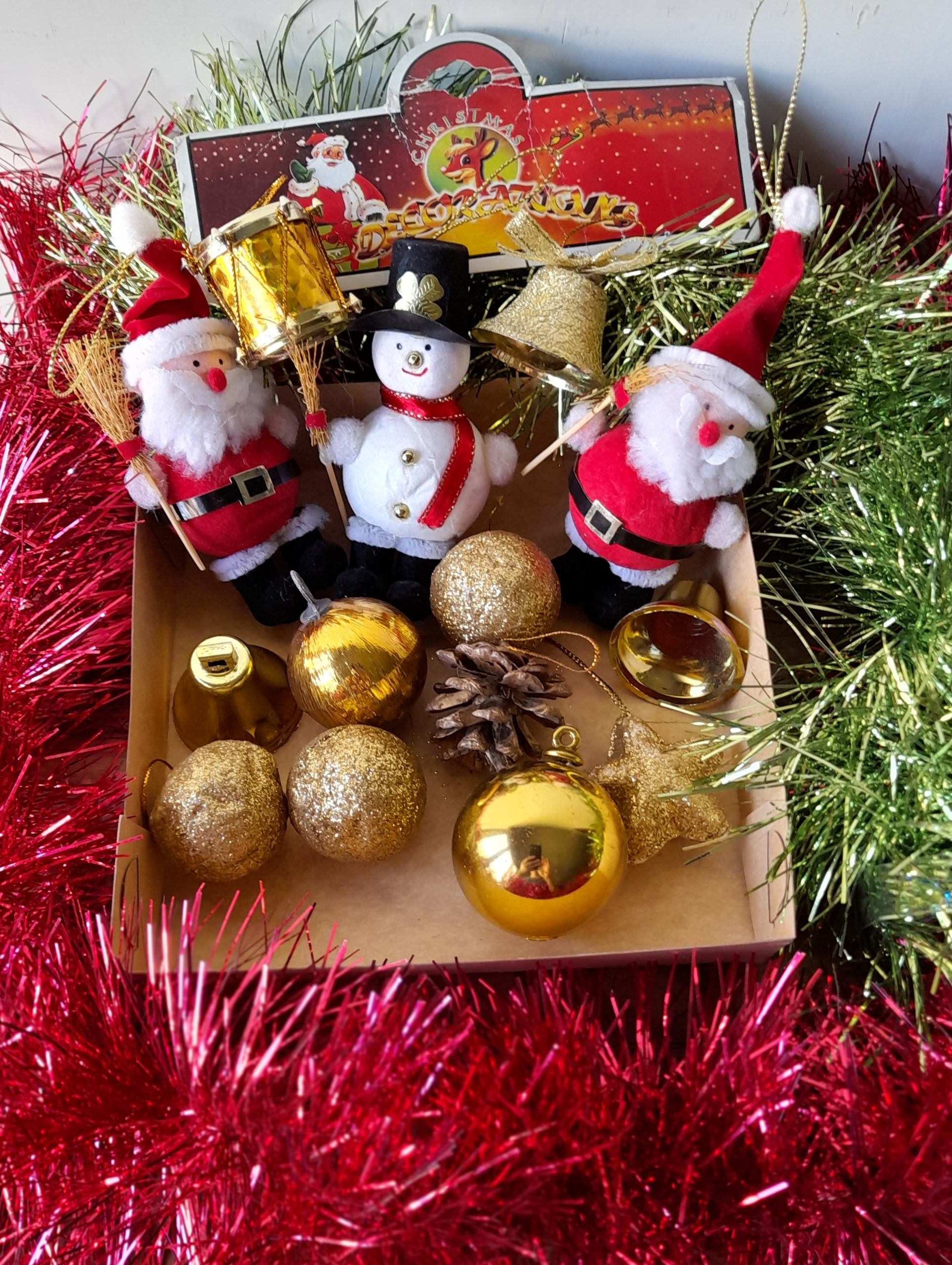 دکوری جشن سال نو کریسمس قدیمی