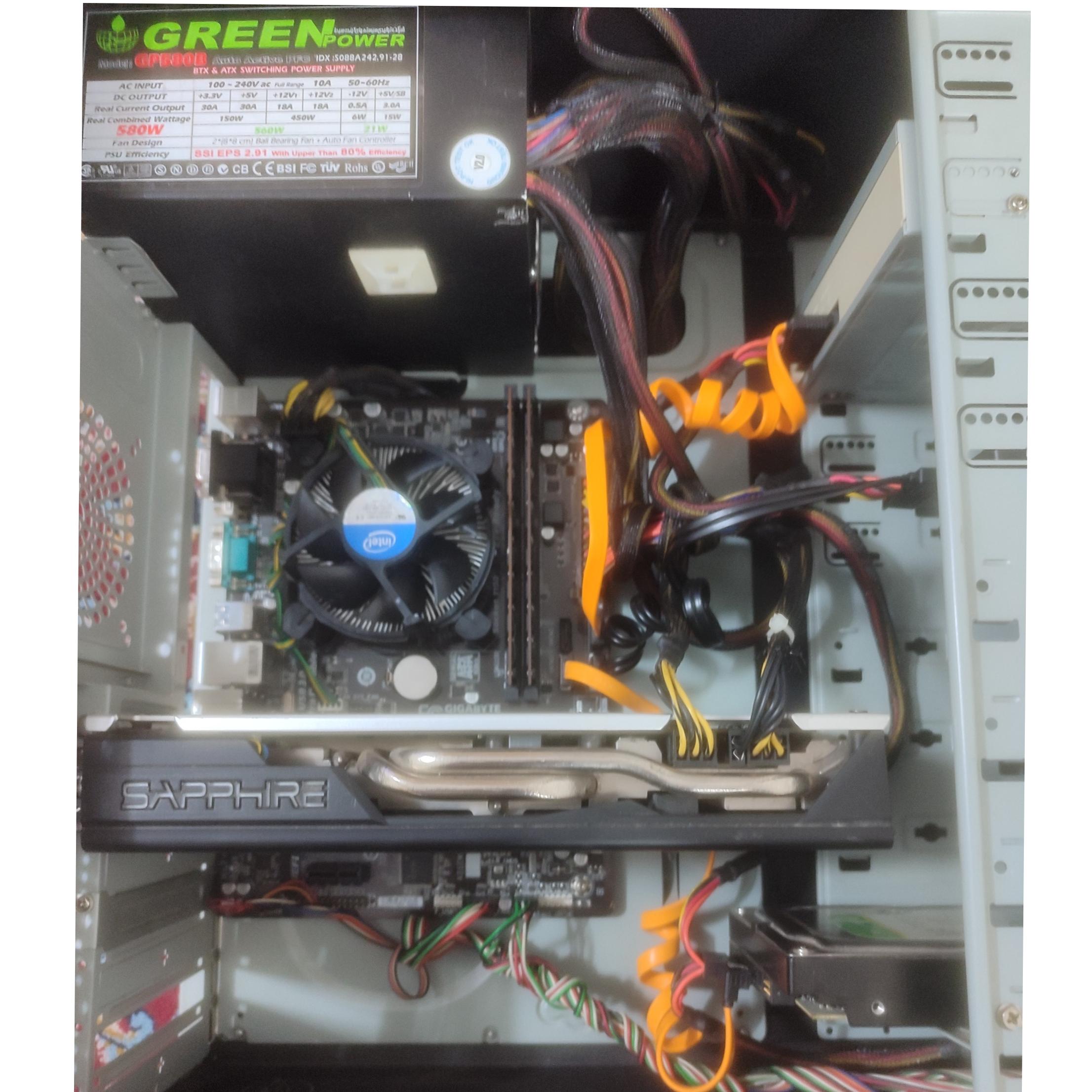 کیس گیمینگ رم 16 گرافیک 8