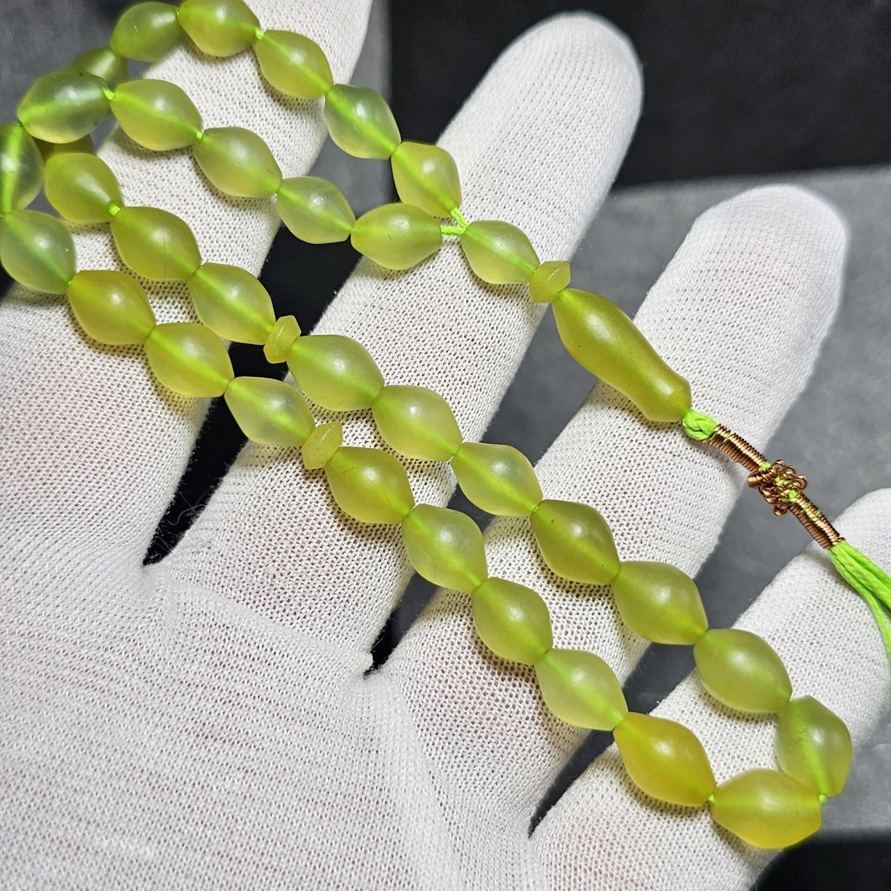  تسبیح 33 دانه شاه مقصود معدنی  کد 10500