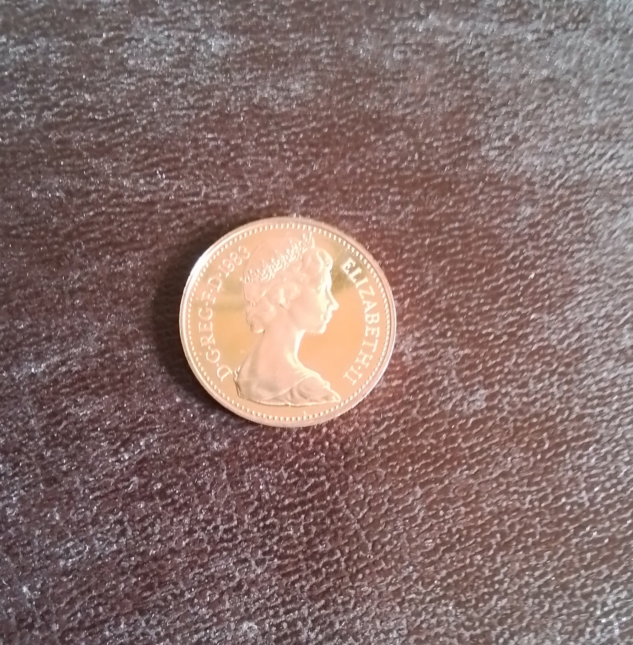 سکه 1 پنی الیزابت انگلستان