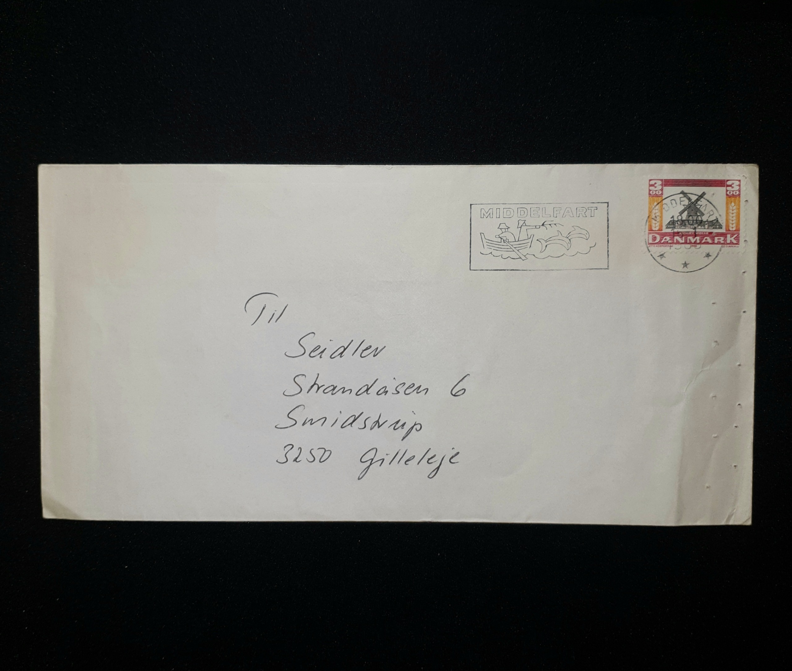 پاکت پُستی دانمارک دهه 1950 (3)