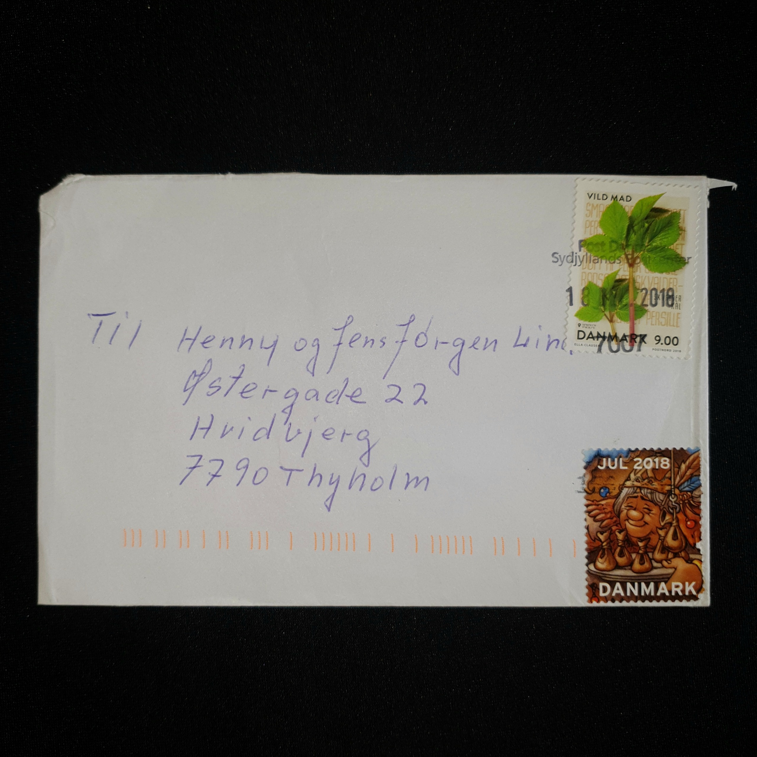پاکت پُستی دانمارک 2018 (7)