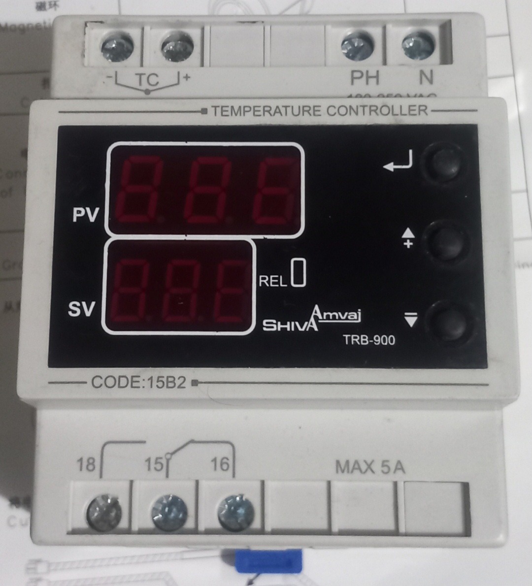 ترموستات  امواج 0تا900