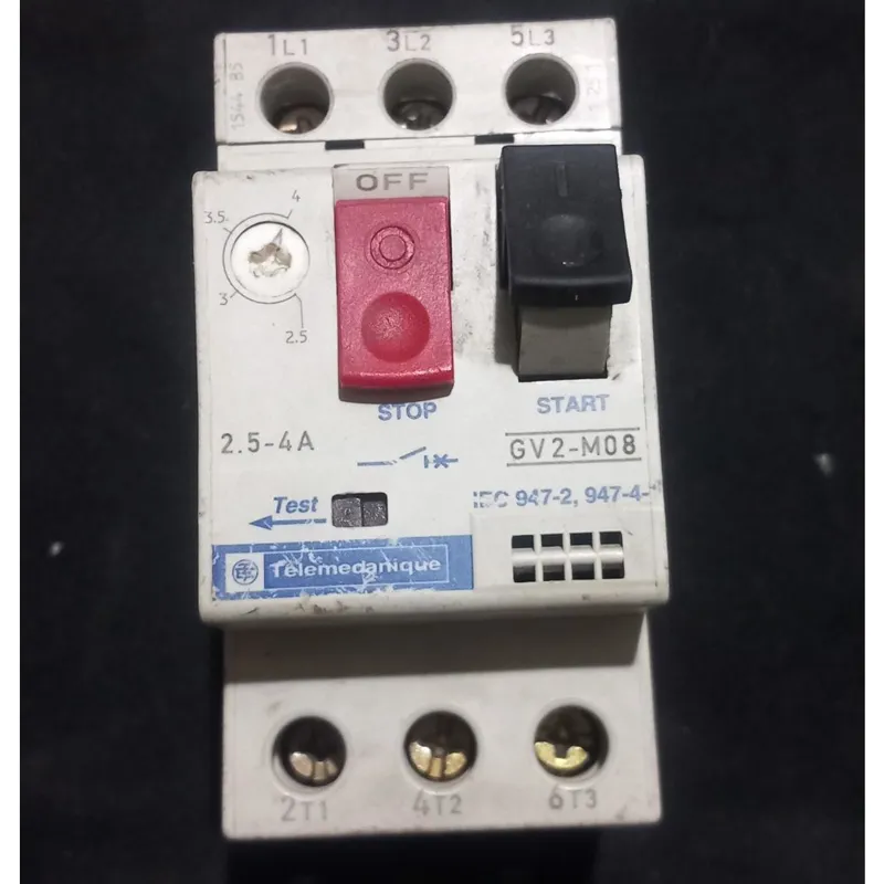 کلید حرارتی تله مکانیک فرانسه2/5تا4امپر