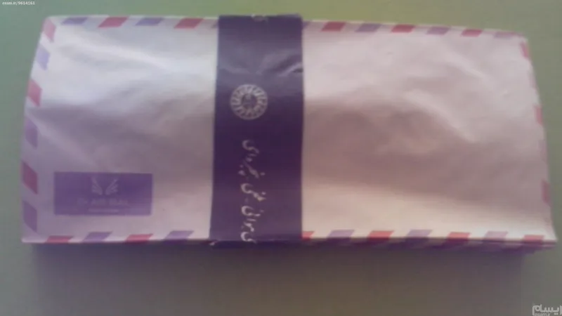 5عدد پاکت نامه هوایی ملخی دهه 60