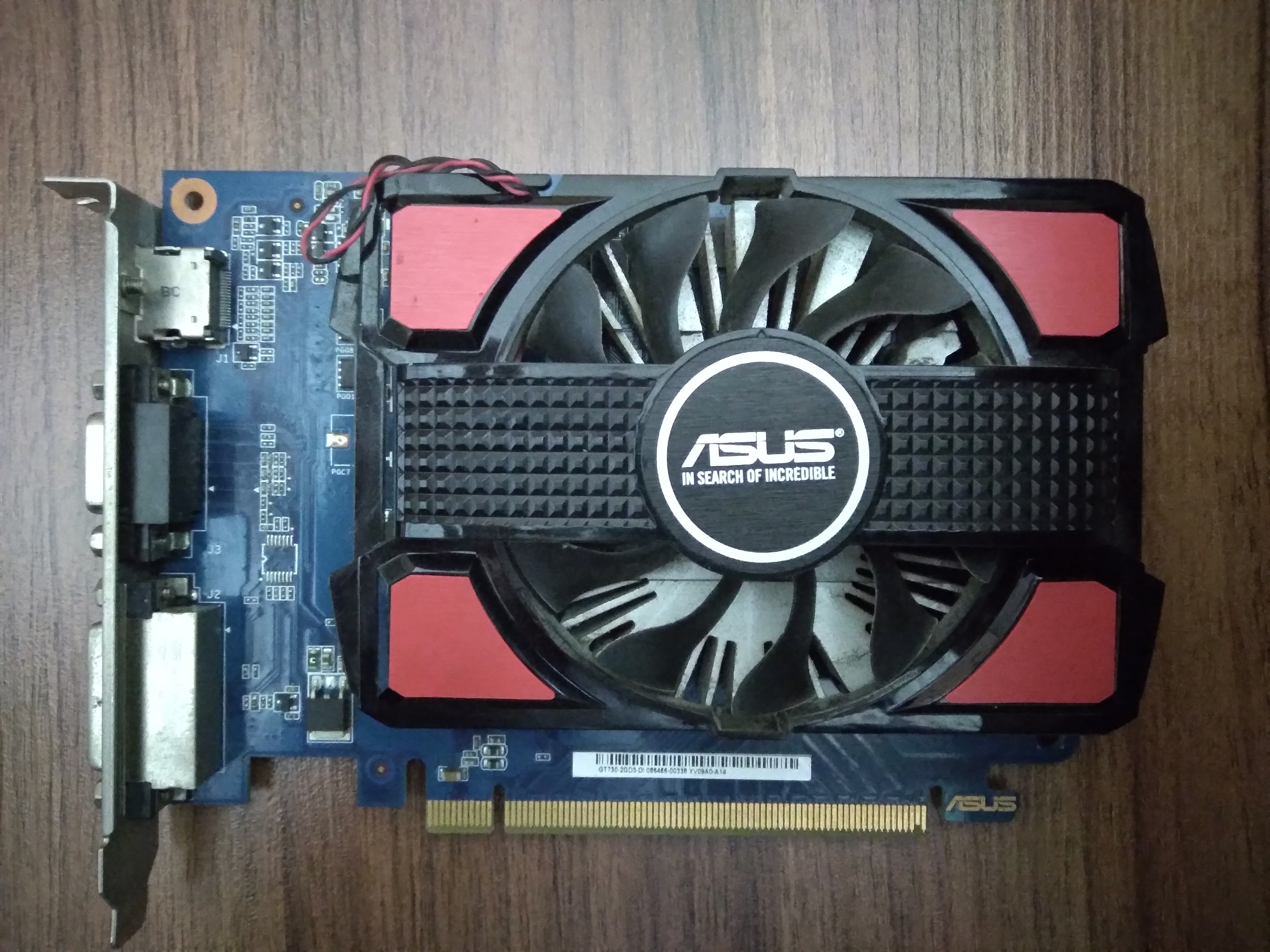 کارت گرافیک 2 گیگ ایسوس GT 730