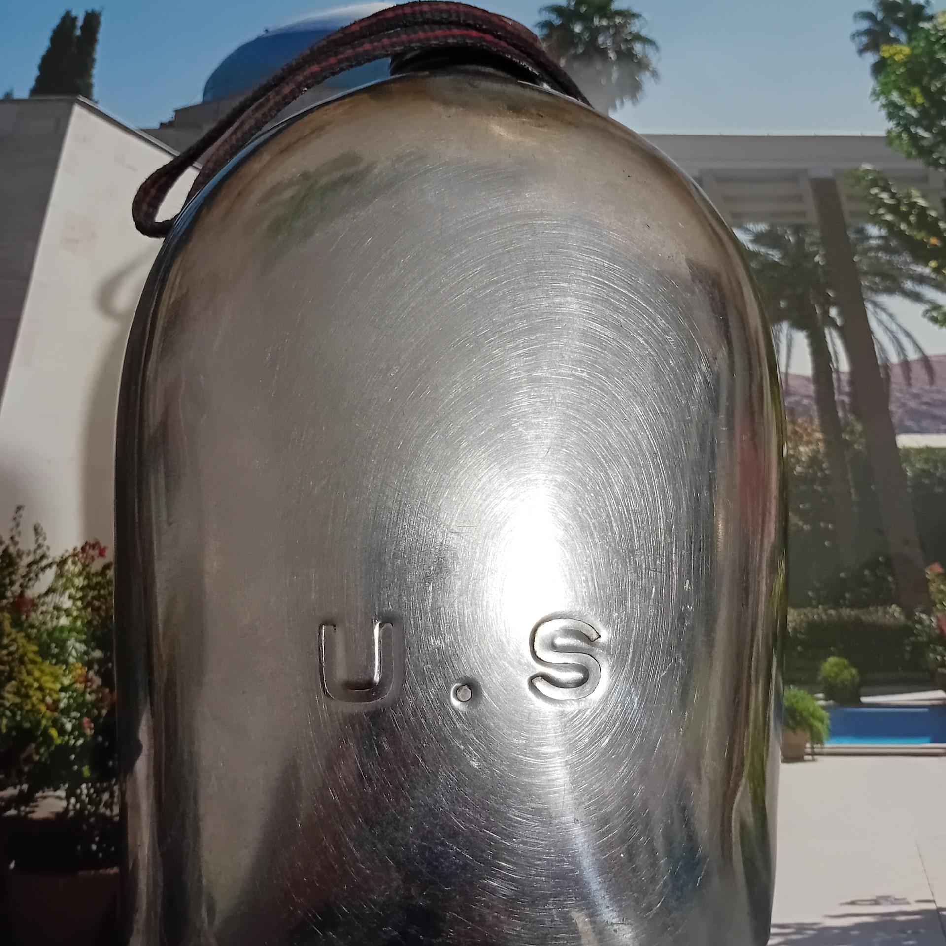 قمقمه نظامی آمریکایی قدیمی