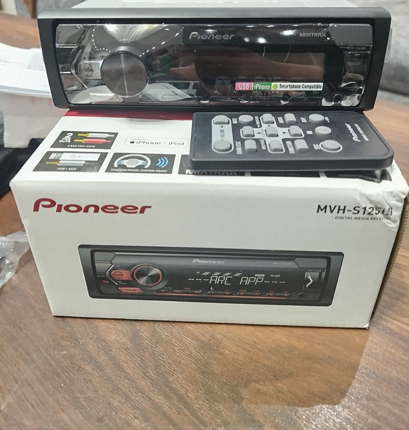 پخش خودرو پایونیر مدل MVH-S125UI