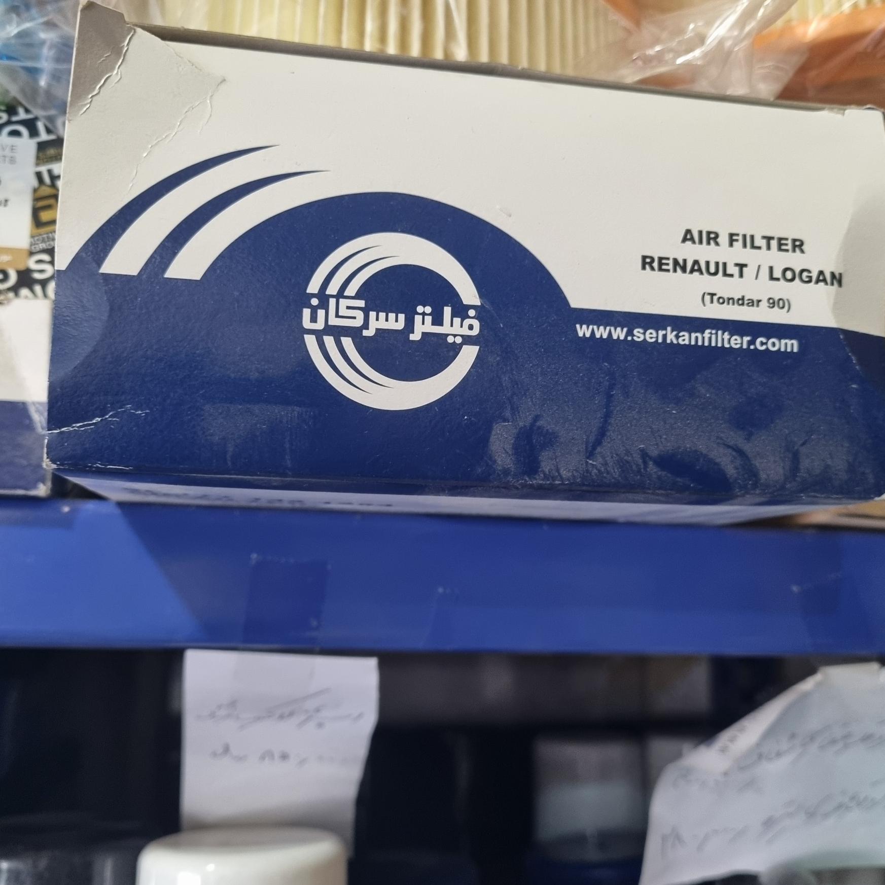 فیلتر هوا ال نود سرکان