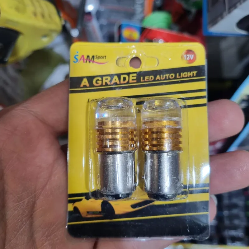 لامپ 2کنتاکت فلشزن قرمز2عددی