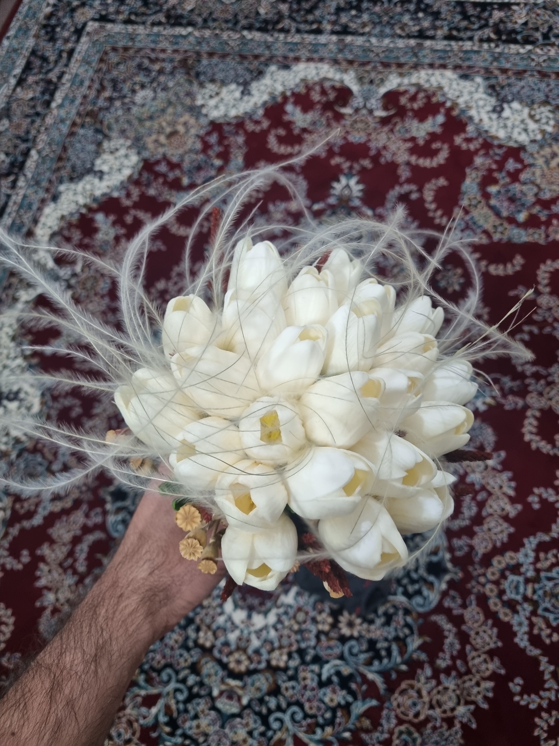 دسته گل عروس