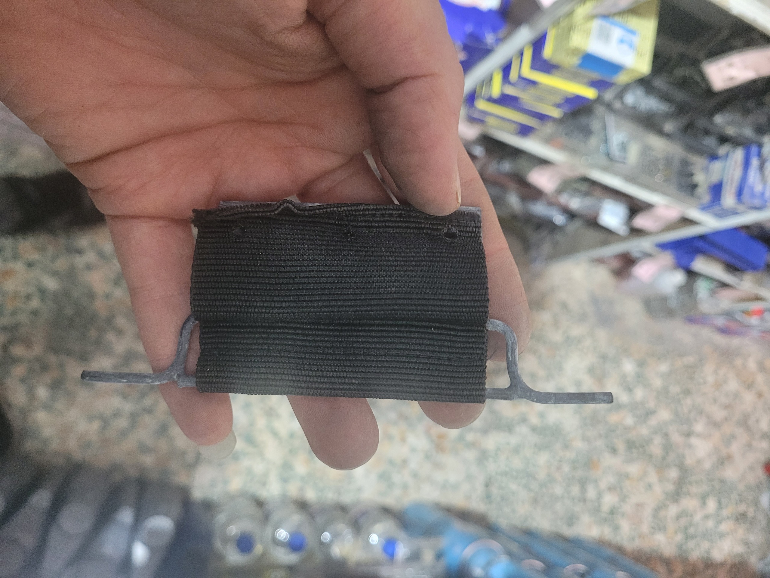 لولای درب کنسول وسط سمند ایساکو فلزی