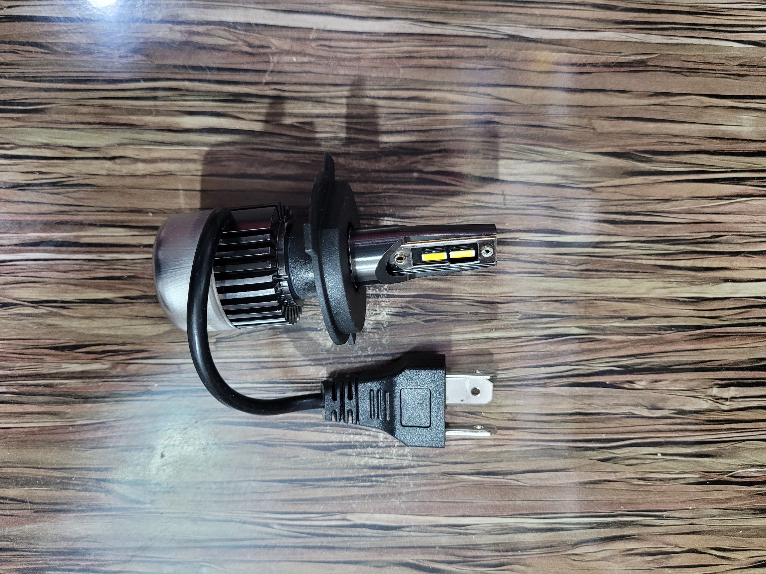 هدلایت سام SM41 زرد لیمویی پایه h4 بسته 2عددی