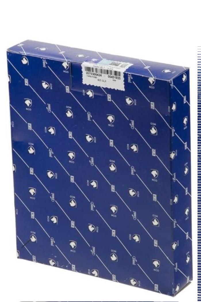 تسمه تایم پژو206 تیپ5 اصلی ایساکو لیبل دار