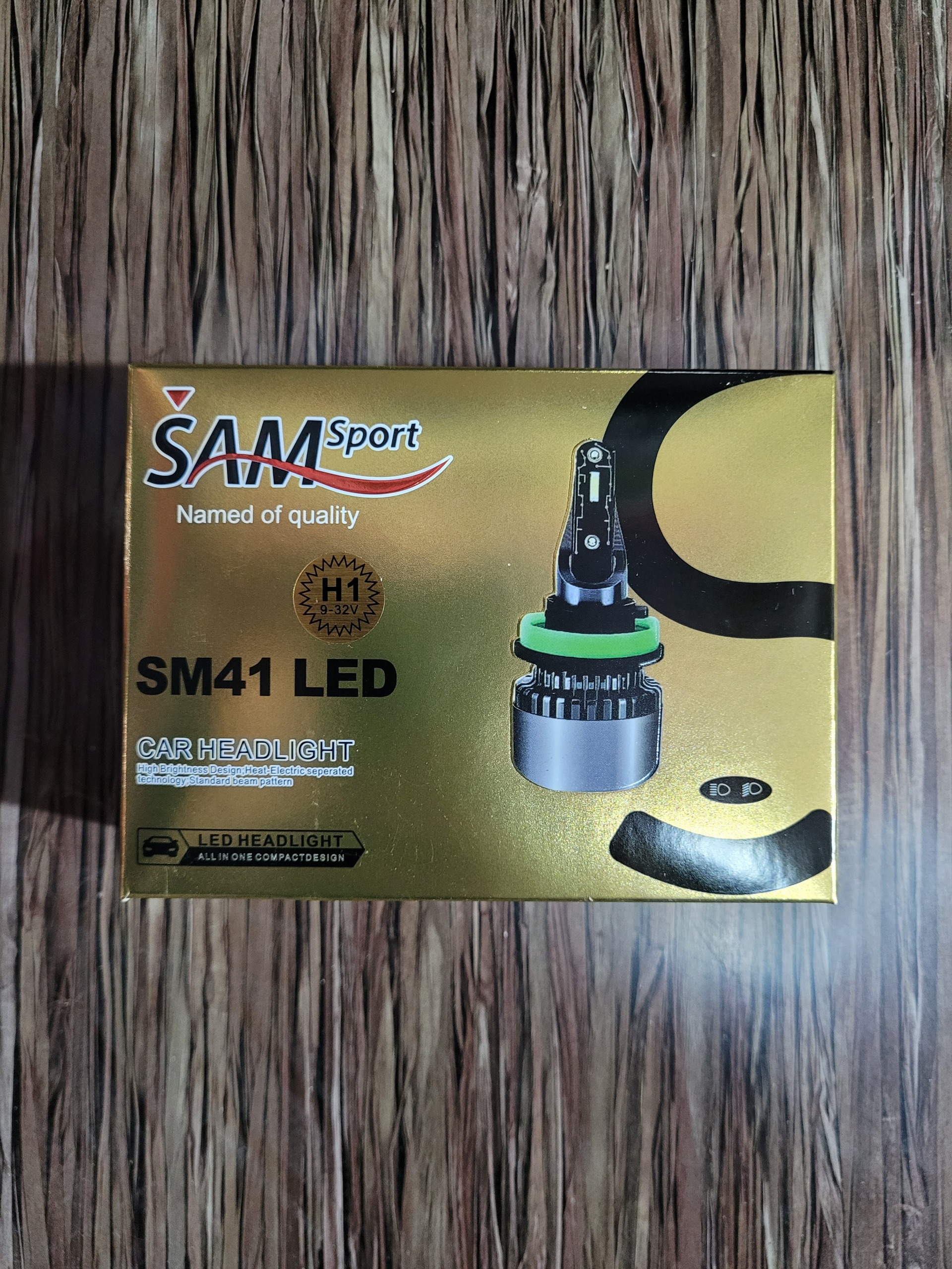 هدلایت سام SM41 سفید پایه H1 بسته 2عددی