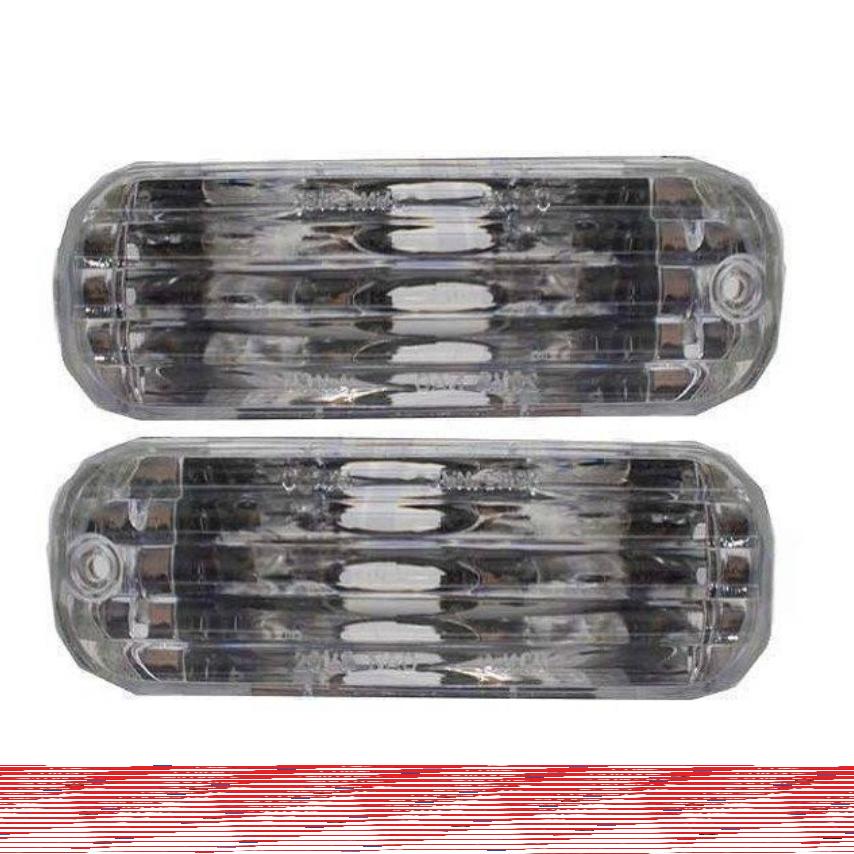 طلق چراغ راهنما داخل سپر پراید سفید2عددی