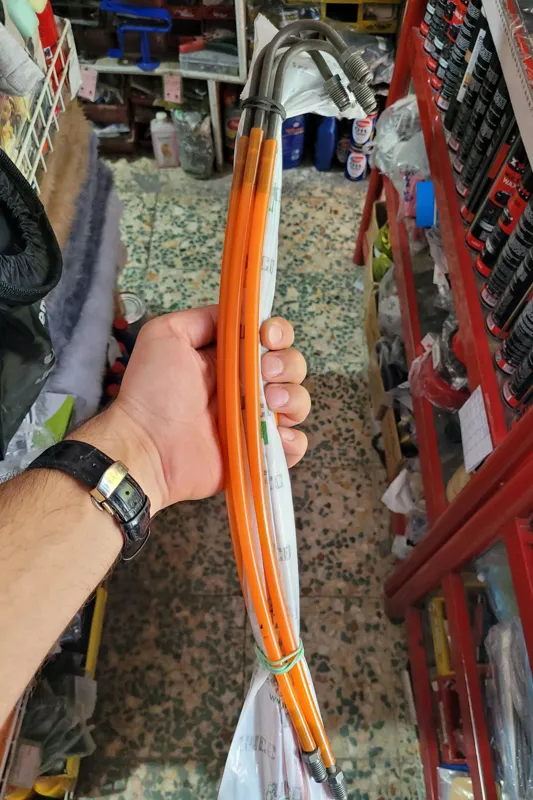 شلنگ کلاچ پیکان طرح قدیم قرمز