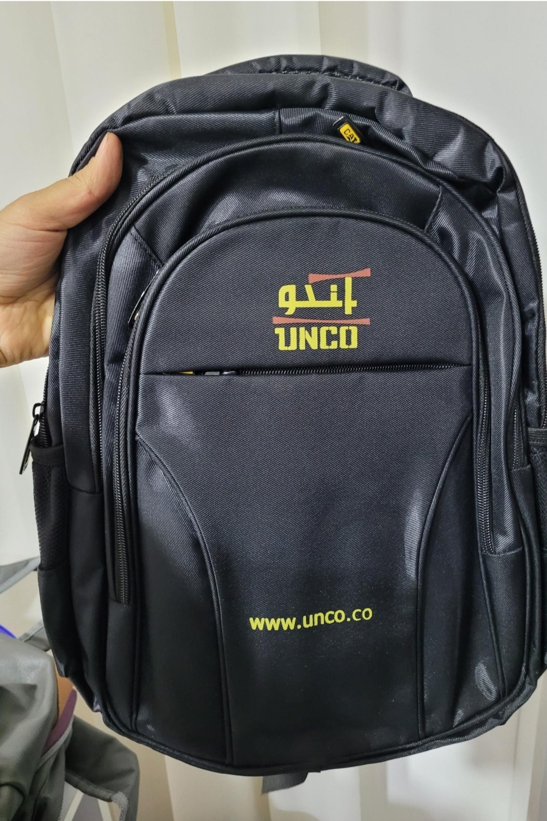 کیف کوله پشتی برزنتی رنگ مشکی