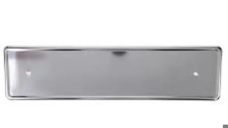 زیر پلاکی استیل خودرو(قاب پلاک خودرو)