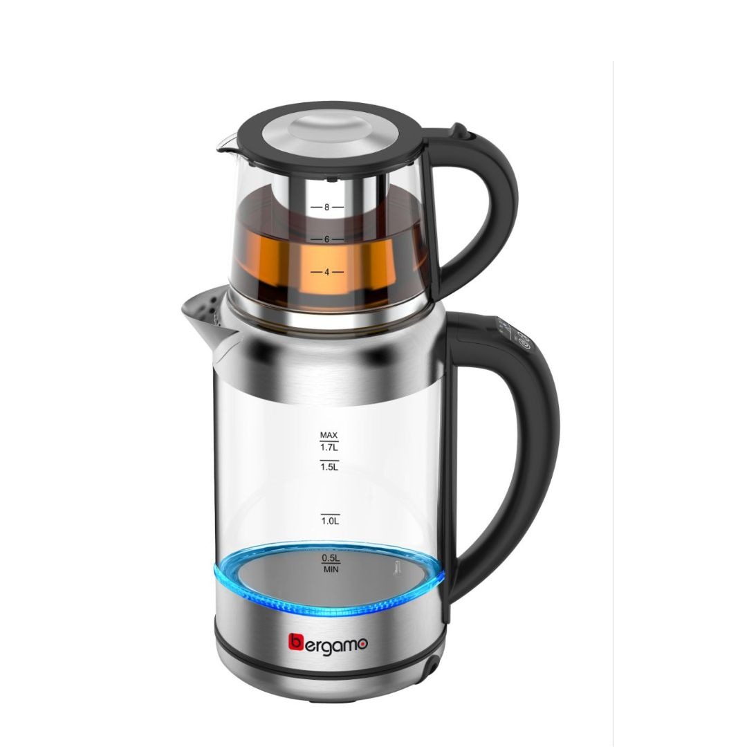 چای ساز سرهمی برگامو مدل BG-TM2409SGD