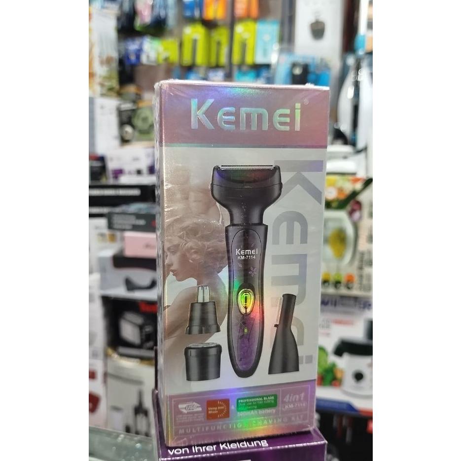 ست اصلاح موی بدن بانوان کیمی مدل KM-7114