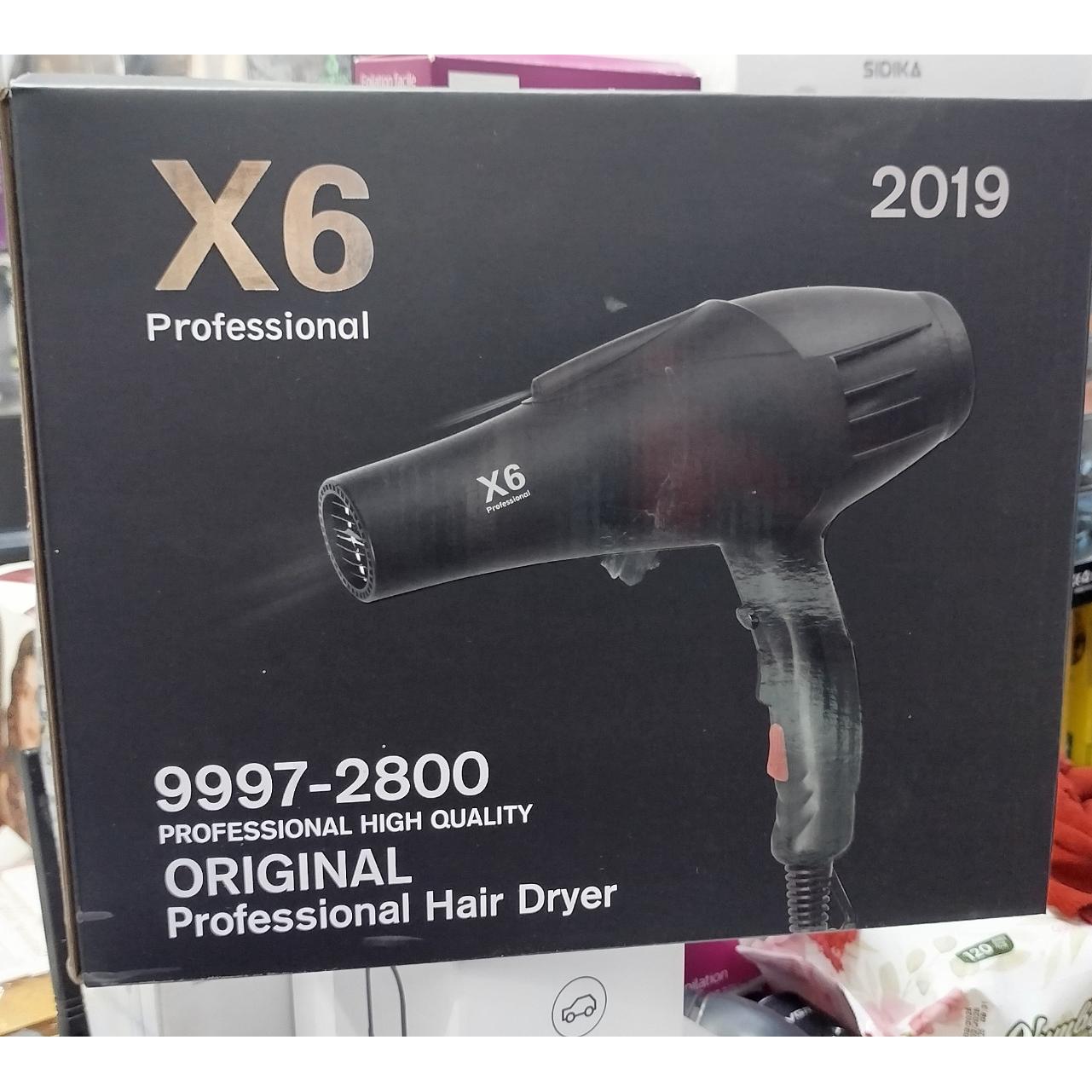 سشوار حرفه ای پروفشنال X6 اورجینال
